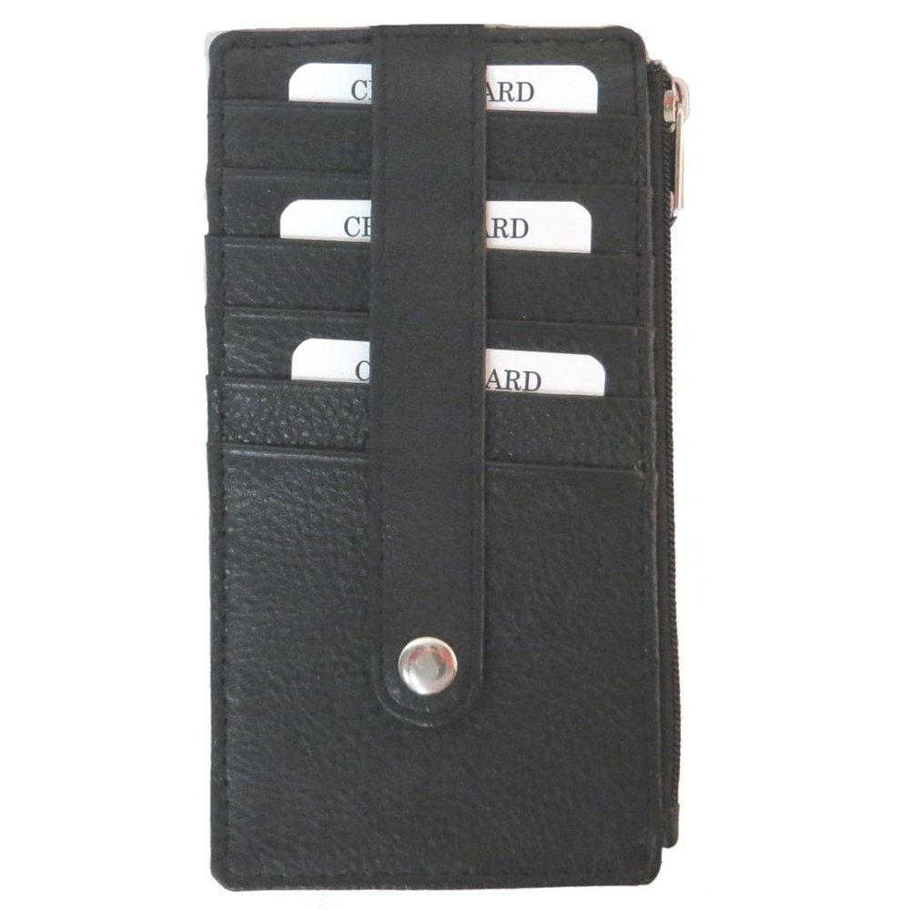 Genuine Cowhide Leather Ladies Bag Card  wallet # 7638